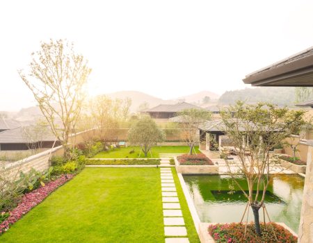 تركيب عشب طبيعي